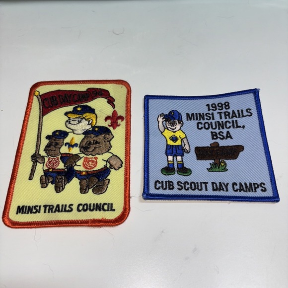 Other - Vintage Cub Scout Patches 1996 1998‎ Day Camp Minsi Trails Council